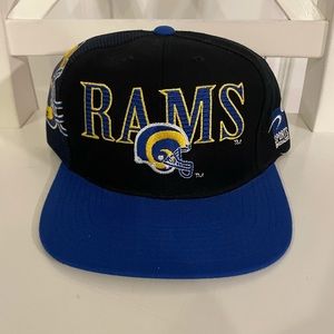 LA Rams vintage 90s SnapBack hat. New with tags